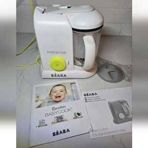 BEABA Babycook Solo 4 in 1 Baby Food Maker, Baby Food Processor, & Steam Cook